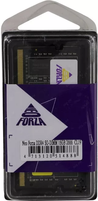 Neo Forza 16GB DDR4 SODIMM PC4-21300 NMSO416E82-2666EA10