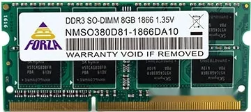 Neo Forza 2GB DDR3 SODIMM PC3-12800 NMSO320C81-1600DA10