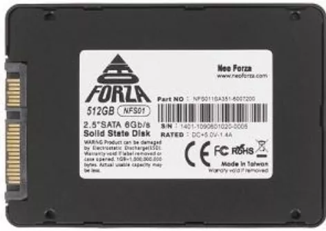 SSD Neo Forza Zion NFS01 512GB NFS011SA351-6007200 фото 4