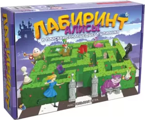 Настольная игра Нескучные игры Лабиринт Алисы. В поисках сумашедшего шляпника 12120002Р фото