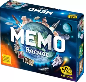 Настольная игра Нескучные игры Мемо - Космос фото