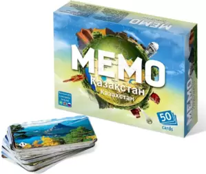Настольная игра Нескучные игры Мемо. Казахстан 783048 фото