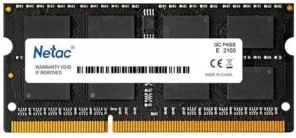 Модуль памяти Netac Basic 4GB DDR3 SODIMM PC3-12800 NTCGD3N16SP-04 фото