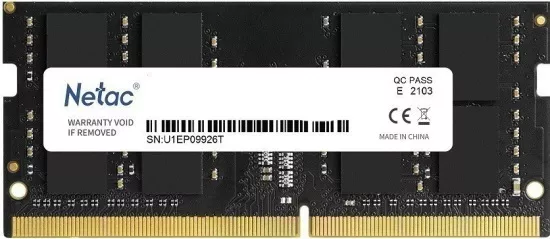 Оперативная память Netac Basic 16GB DDR4 SODIMM PC4-25600 NTBSD4N32SP-16 фото