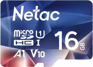 Карта памяти Netac microSDHC P500 Ultra 16GB фото