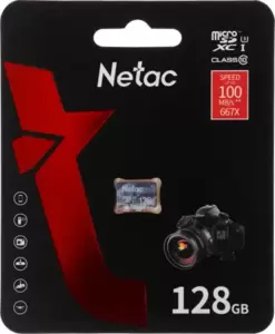 Карта памяти Netac microSDXC P500 Ultra 128GB фото