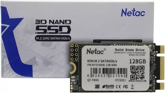 SSD-накопитель Netac N5N 128Gb NT01N5N-128-N4X фото