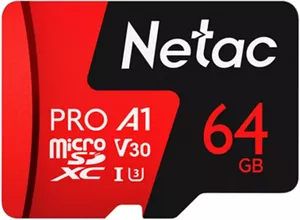 Карта памяти Netac P500 Extreme Pro 64GB NT02P500PRO-064G-S фото