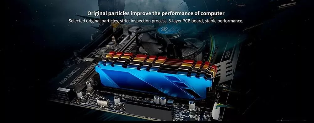 Модуль памяти Netac Shadow 2x16ГБ DDR4 3200 МГц NTSDD4P32DP-32E фото 5