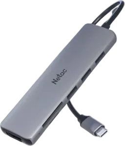 USB-хаб Netac WF14 NT08WF14-30GR фото
