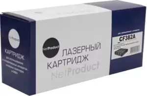 Картридж NetProduct N-CF382A (аналог HP CF382A) фото