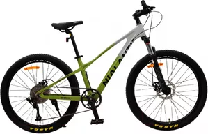Велосипед Nialanti Fusion 1.0 MD 26 2024 14 (зеленый/серый) фото