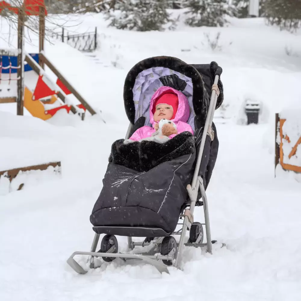 Санки-коляска Ника Детям 7-5Н / НД7-5Н/Ш (шоколадный) фото