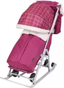 Ника Детям 7-5Н / НД7-5Н/В (вишневый в клетку)