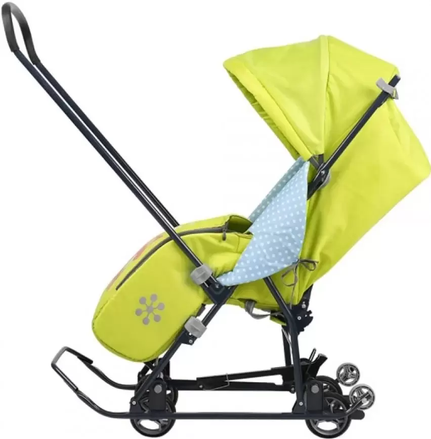 Cанки-коляска Ника Disney Baby 1 Тигруля лимонный DB1/3 фото