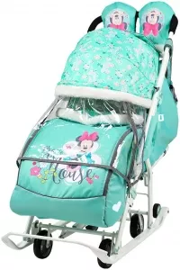 Санки-коляска Ника Disney baby 2 фото
