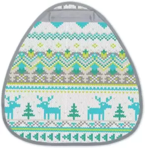 Санки-ледянка Ника ЛГП52/СБ скандинавский (бирюзовый) фото