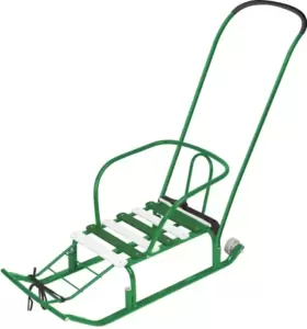 Санки детские Ника Тимка 5 Комфорт+ / Т5К+/З (зеленый) фото