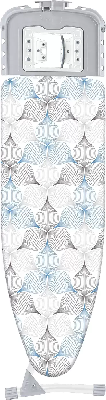 Гладильная доска Ника Верона Light / ВЛТ/ЦБ (графичные цветы на белом) фото