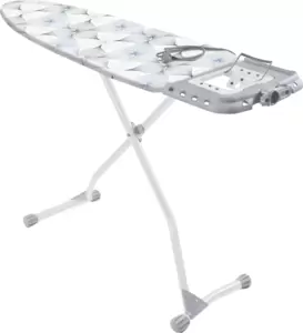 Гладильная доска Ника Верона Light / ВЛТ/ЦБ (графичные цветы на белом) фото