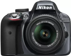 Фотоаппарат Nikon D3300 Double Kit 18-55 mm VR + 55-300 mm VR фото