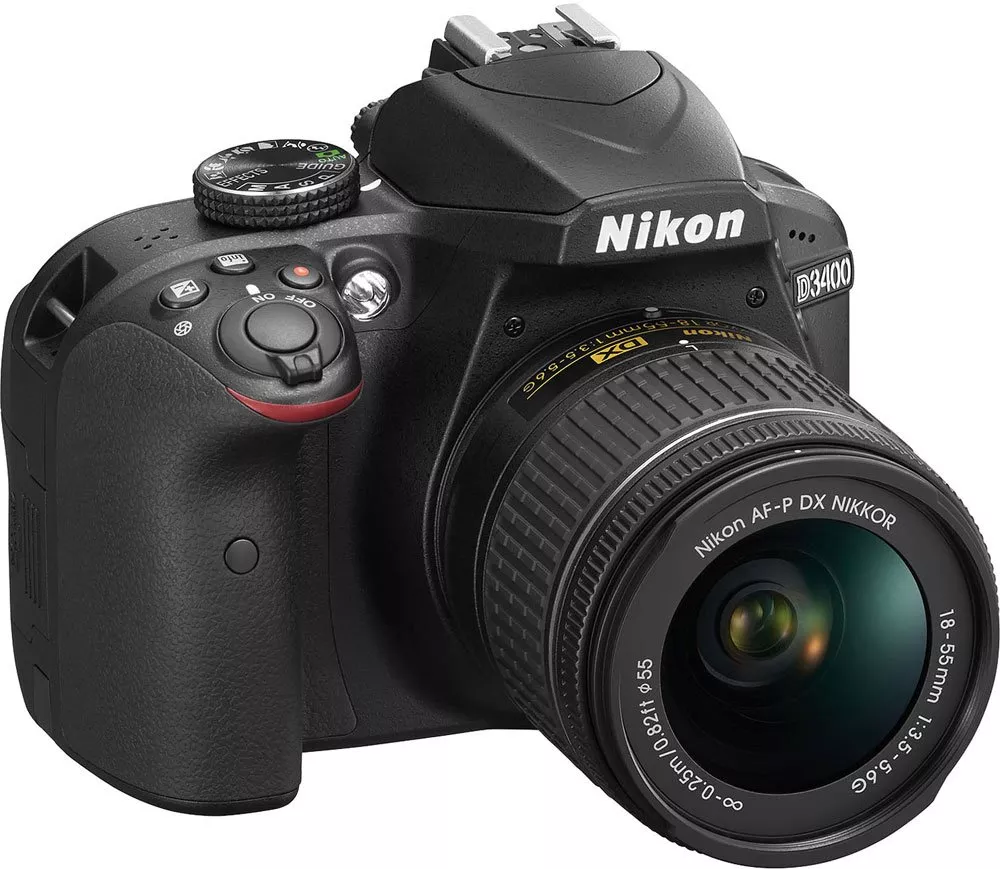 Фотоаппарат Nikon D3400 Kit AF-P DX 18-55mm  фото 2