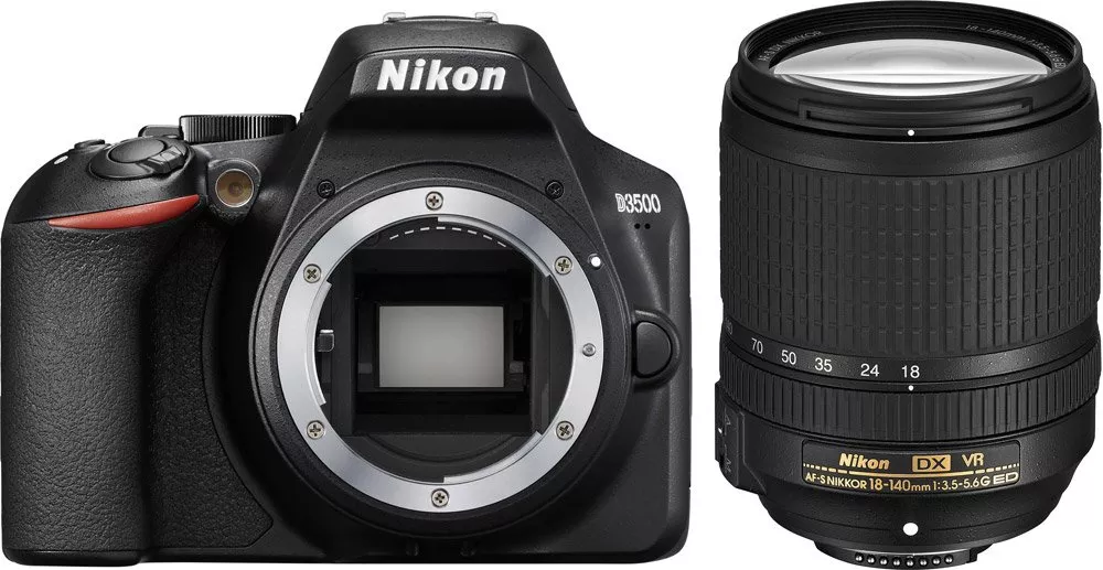 Фотоаппарат Nikon D3500 Kit 18-140mm VR фото 3