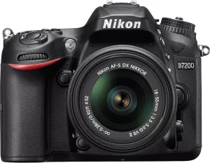 Фотоаппарат Nikon D7200 Double Kit 18-55mm VR II + 55-200mm VR фото