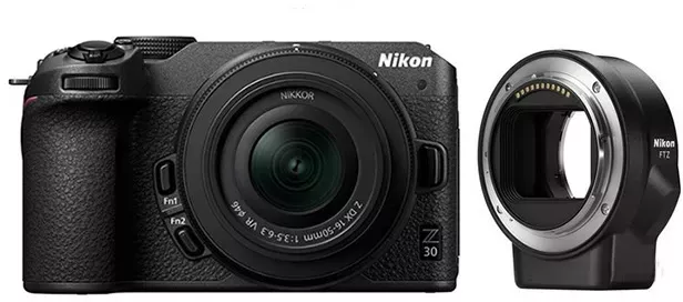 Фотоаппарат Nikon Z30 Kit 16-50mm f/3.5-6.3 VR + FTZ Adapter фото