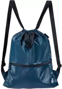 Городской рюкзак Ninetygo Manhattan Tyvek Drawstring Bag (синий) фото