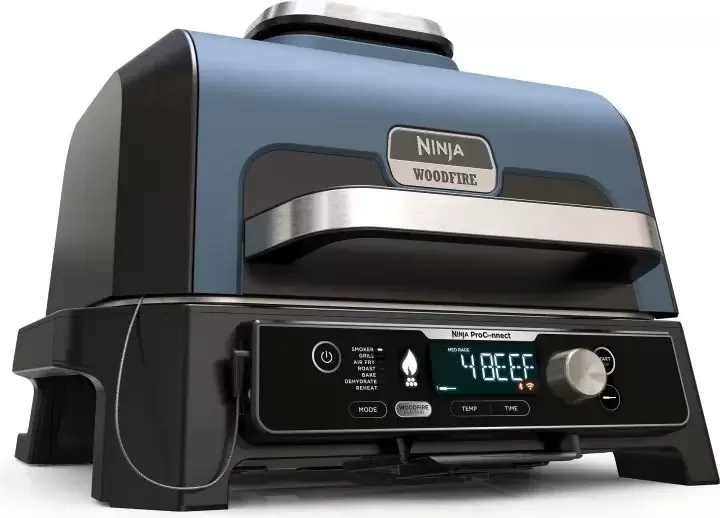 Электрогриль Ninja Woodfire Pro Connect XL OG901EU фото
