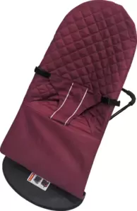 Детский шезлонг NINO Aria балансирующий (бордовый) фото