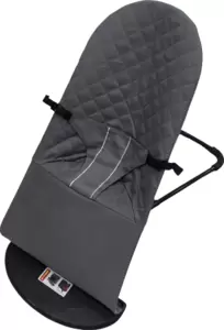 Детский шезлонг NINO Aria балансируюший (серый) фото