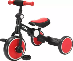 Детский велосипед Nino JL-104 (красный/черный) фото