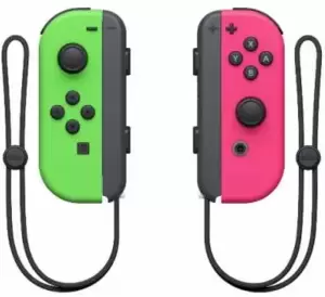 Геймпад Nintendo Joy-Con (неоновый зеленый/неоновый розовый) фото