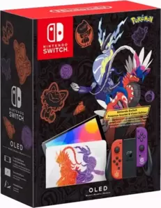 Игровая приставка Nintendo Switch OLED Pokеmon Scarlet and Violet Edition фото