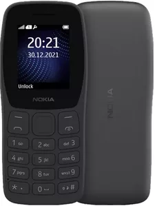Nokia 105 (2022) TA-1428 Dual SIM (черный) фото