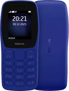 Nokia 105 (2022) TA-1428 Dual SIM (синий) фото