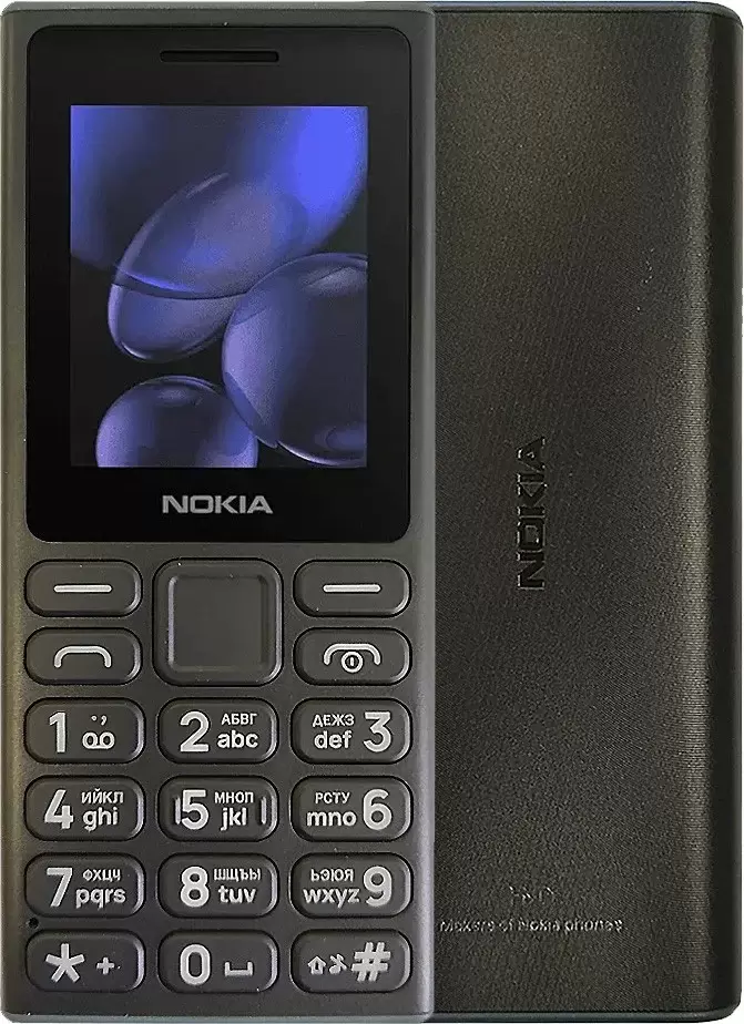 Nokia 108 (2024) Dual SIM TA-1627 (черный)