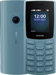 Nokia 110 (2023) Dual SIM TA-1567 (небесно-голубой) фото