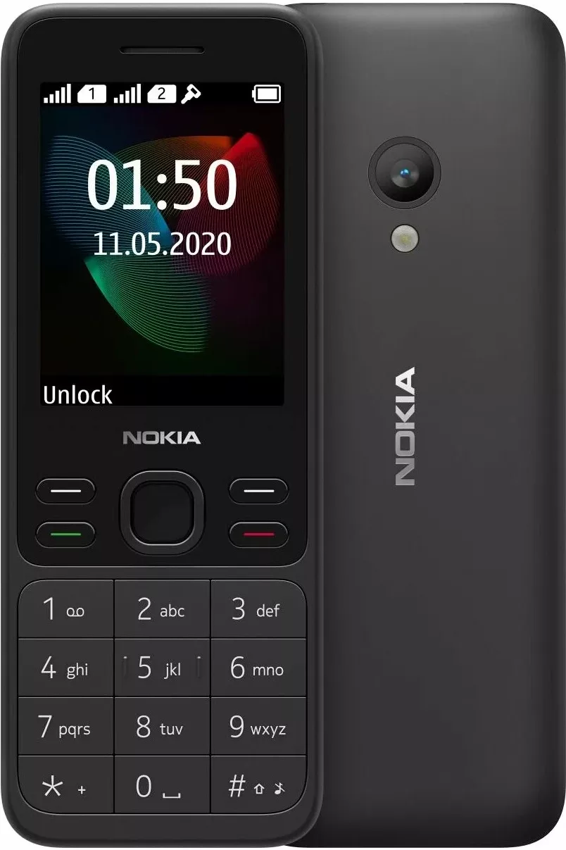 Мобильный телефон Nokia 150 (2020) Dual SIM TA-1235 (черный) купить  недорого в Минске, цены – Shop.by