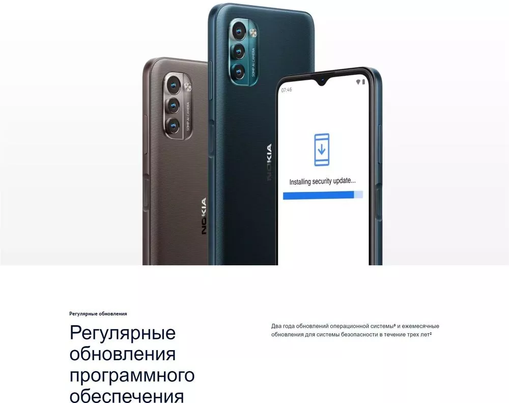 Смартфон Nokia G21 4GB/64GB (скандинавский синий) купить недорого в Минске,  цены – Shop.by