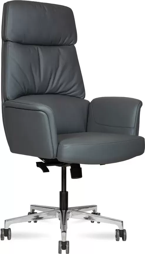 Norden Bonno / HD-2204-2 H (серая кожа/алюминиевая база)