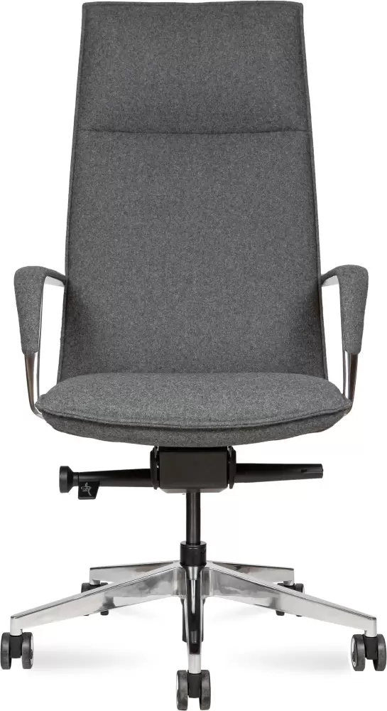 Офисное кресло Norden Parker Fabric / HD-2216-5 H-1 (серый войлок/алюминиевая база) фото 2