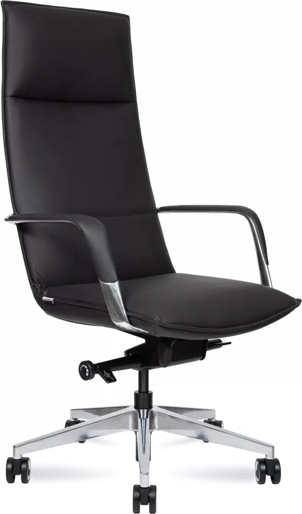Norden Parker / HD-2216-1 H (черная экокожа/алюминиевая база)