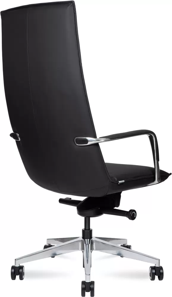 Офисное кресло Norden Parker / HD-2216-1 H (черная экокожа/алюминиевая база) фото 4
