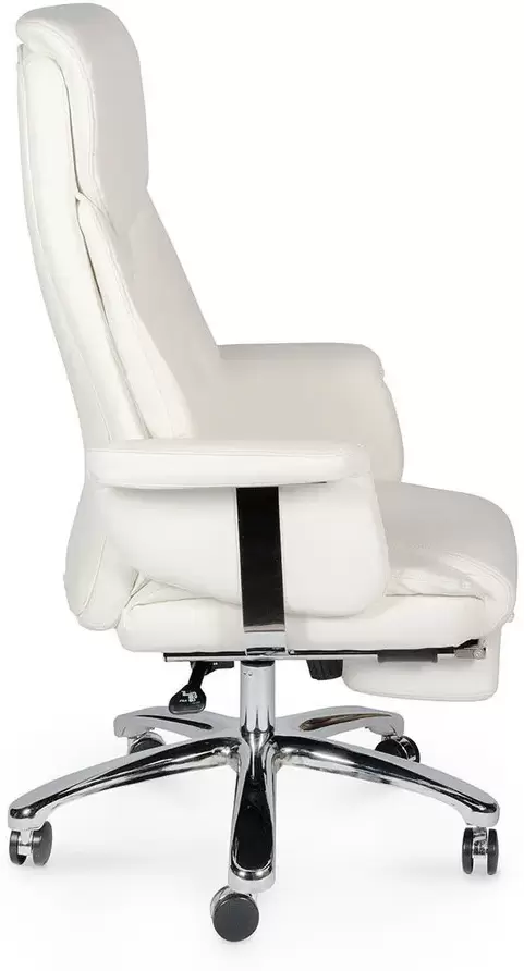 Офисное кресло Norden Парламент H-2021-70-5 leather (кожа, слоновая кость) фото