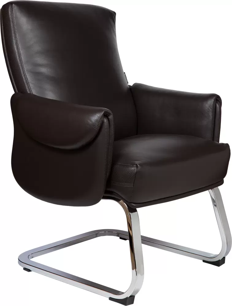 Norden Ritz CF C 2108 (кожа, коричневый/алюминиевая база)