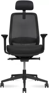 Офисное кресло Norden Room black OL-AHS (черная сетка/черная ткань) фото
