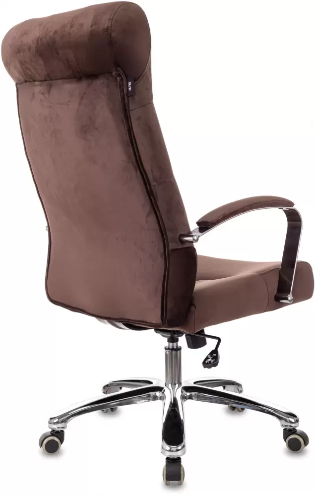 Офисное кресло Бюрократ T-9928SL Fabric (коричневый Italia 6/крестовина металл хром) фото